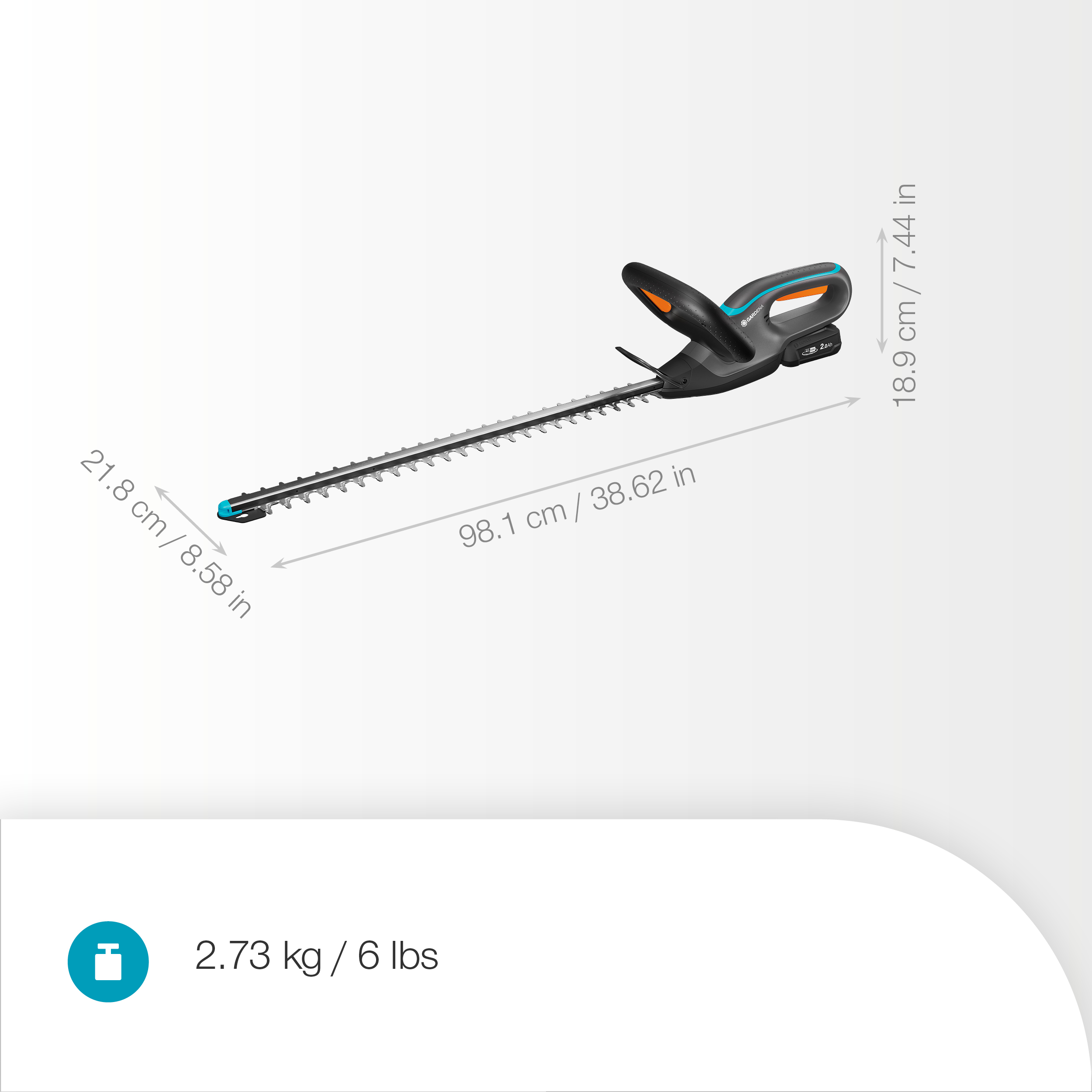 Hekktrimmer EasyCut 55/18V