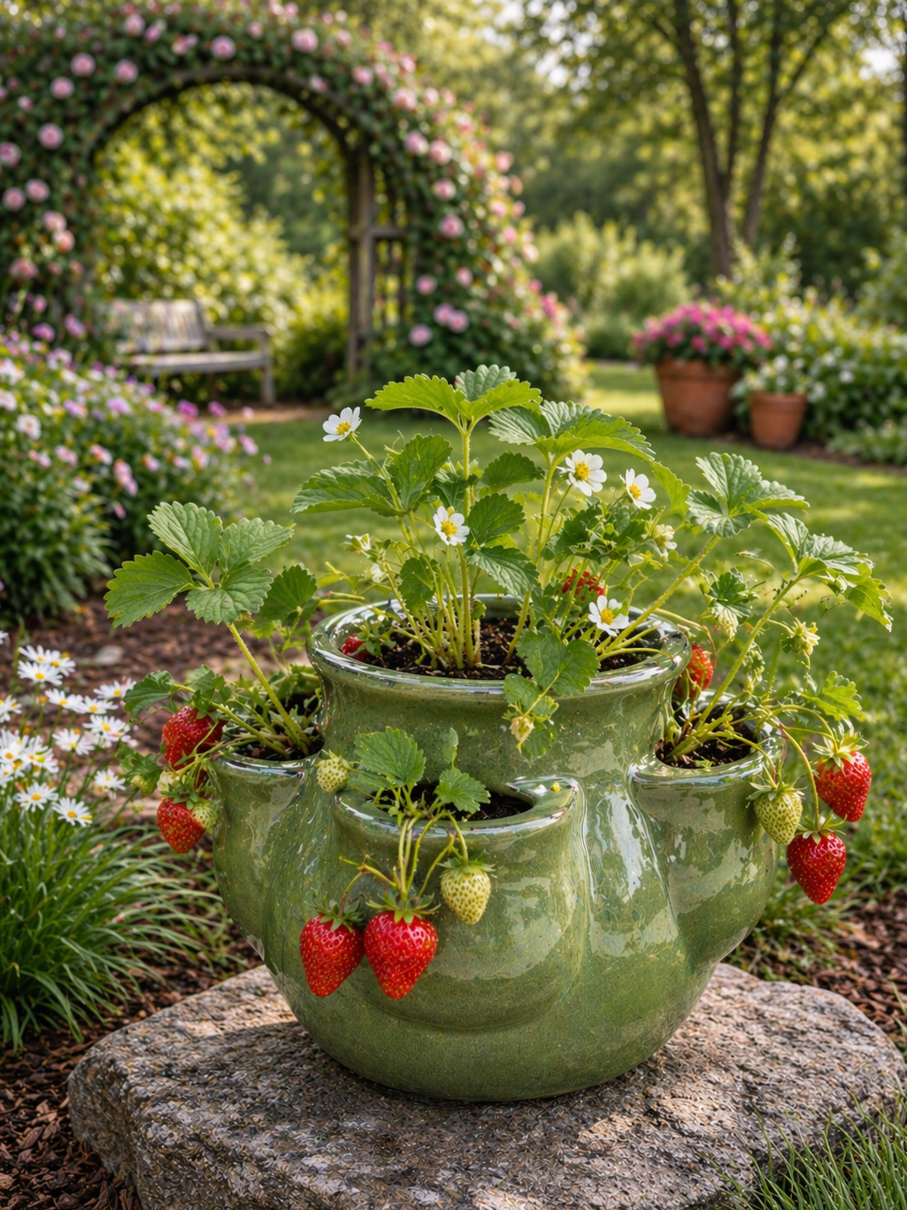 Strawberry pot Ellis