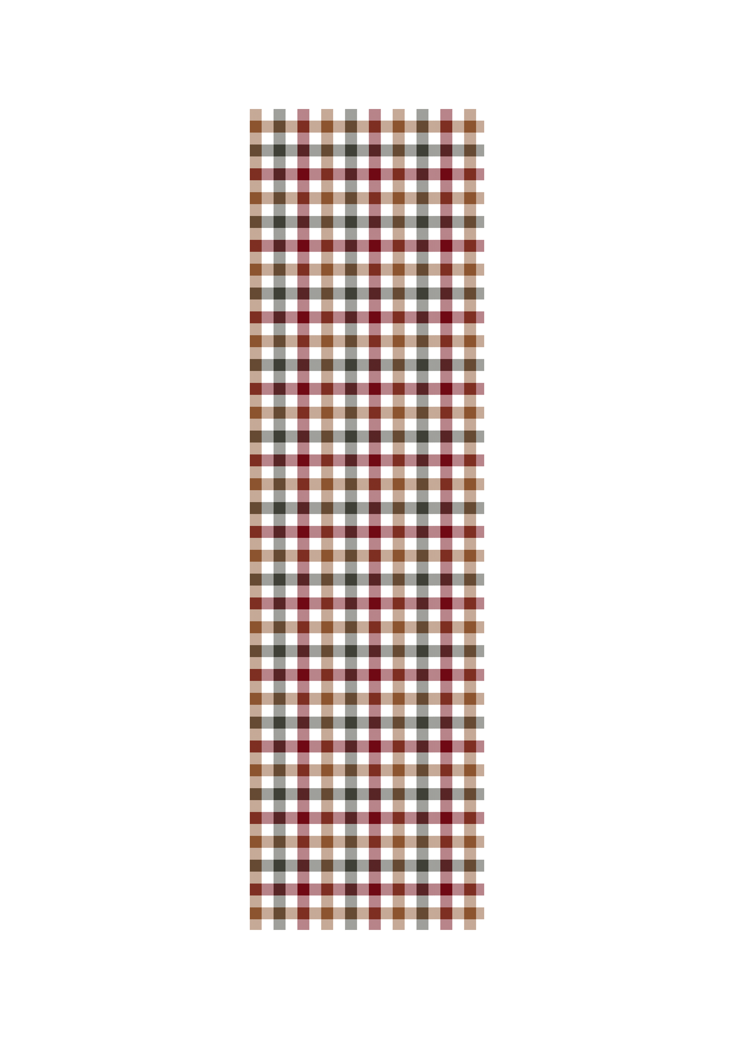 Bordløper Farmhouse Checkered. | Plantasjen