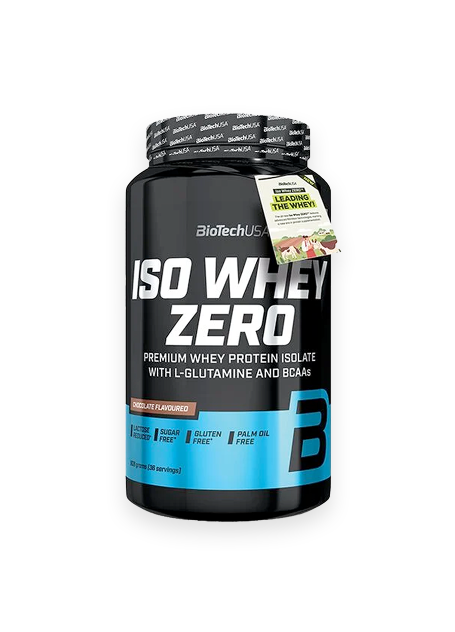 BioTechUSA Iso Whey Zero Vassleproteinisolat 908g Chocolate