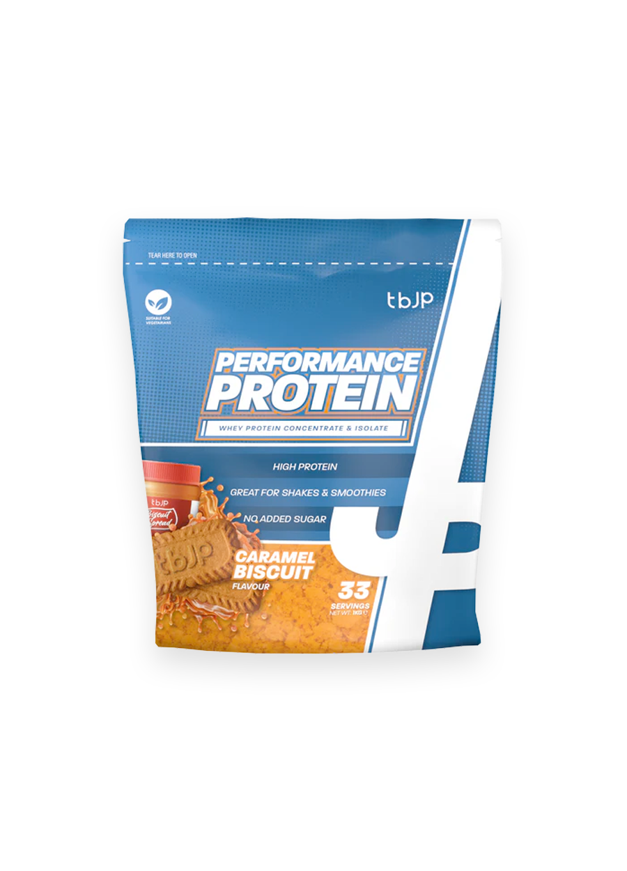 Trained by JP Performance Protein Vassleprotein 1kg Caramel Biscuit