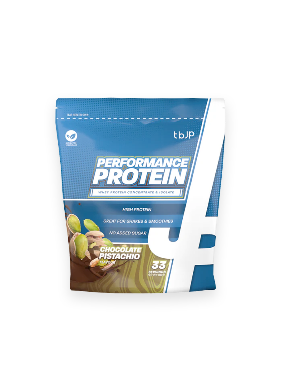 Trained by JP Performance Protein Vassleprotein 1kg Chocolate Pistachio