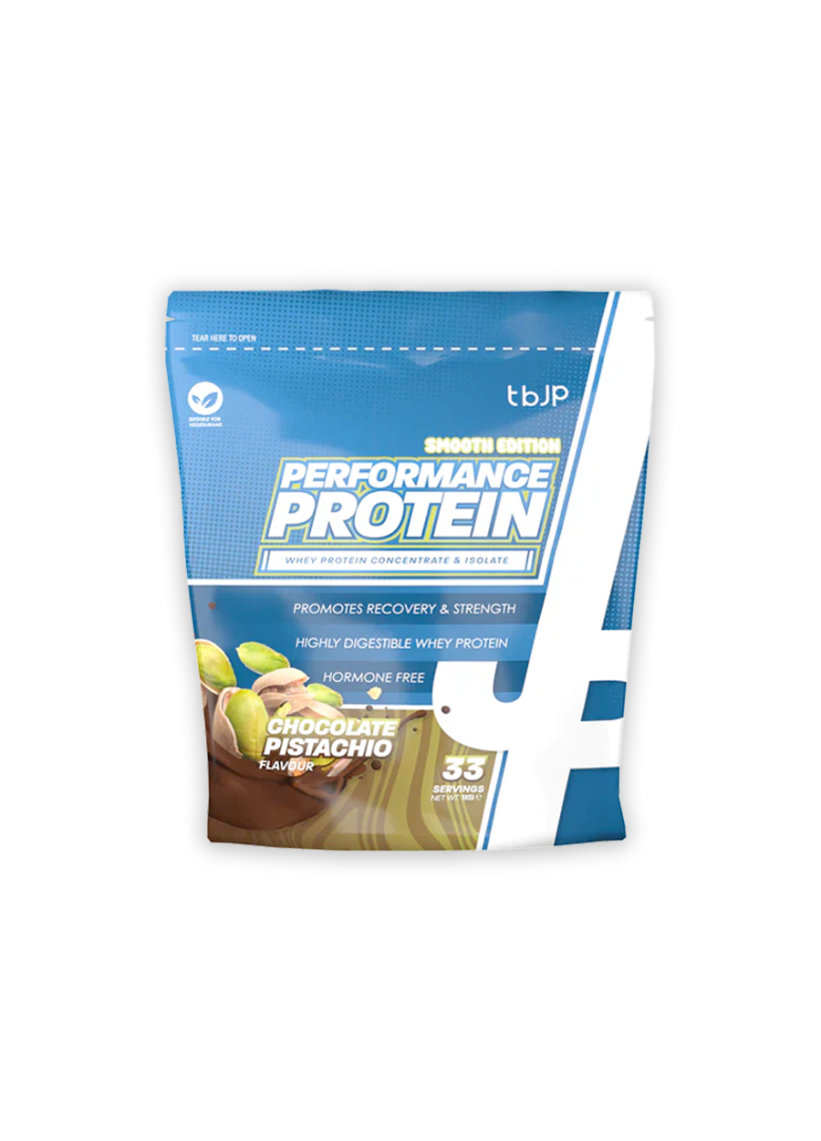 Trained by JP Performance Protein Smooth Vassleprotein 1kg Chocolate Pistachio