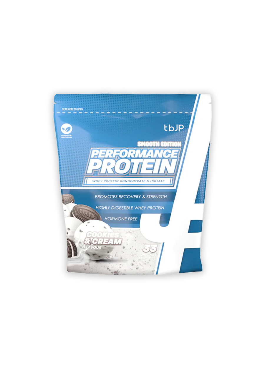 Trained by JP Performance Protein Smooth Vassleprotein 1kg Cookies & Cream