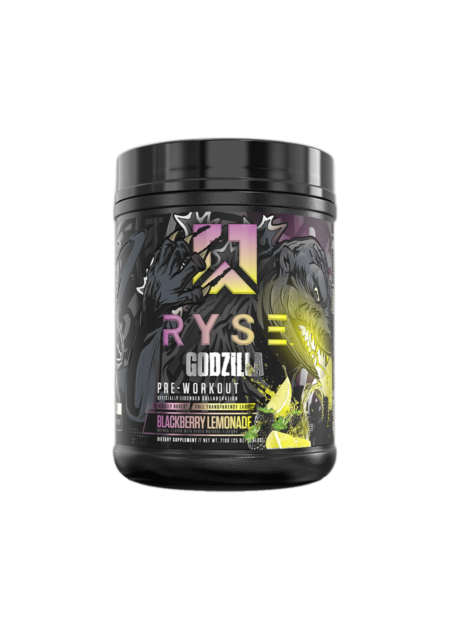 RYSE Supplements Godzilla Pre-Workout 772g Blackberry Lemonade