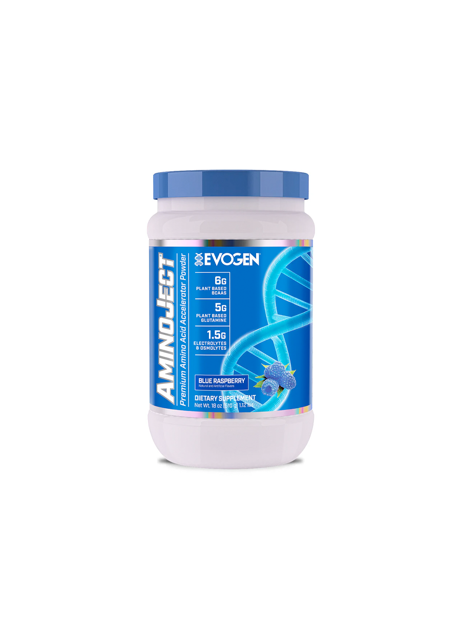 Evogen AminoJect BCAA 486g Blue Raspberry