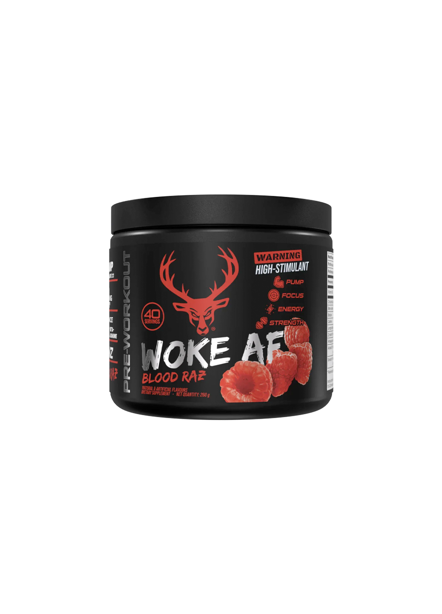 Bucked Up Woke AF PWO 260g Blood Raz