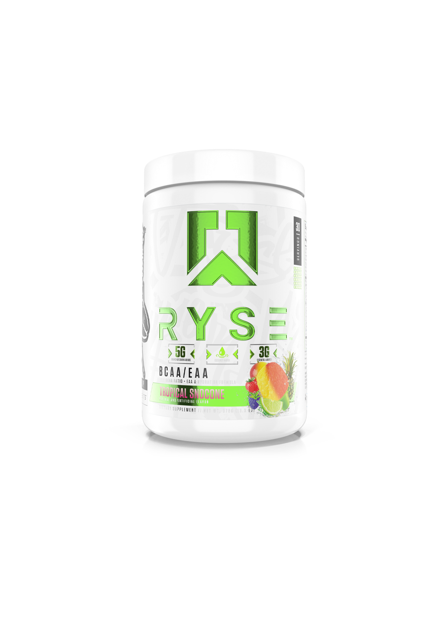 RYSE Supplements BCAA + EAA 378g Tropical Snocone