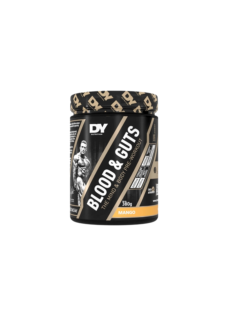 DY Nutrition Blood & Guts PWO 380g Mango