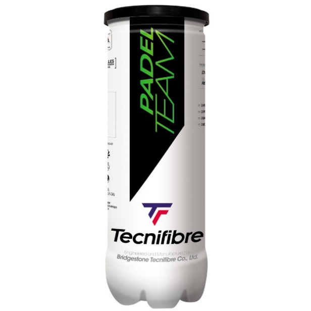 Tecnifibre Padel Team Rør (3 baller)