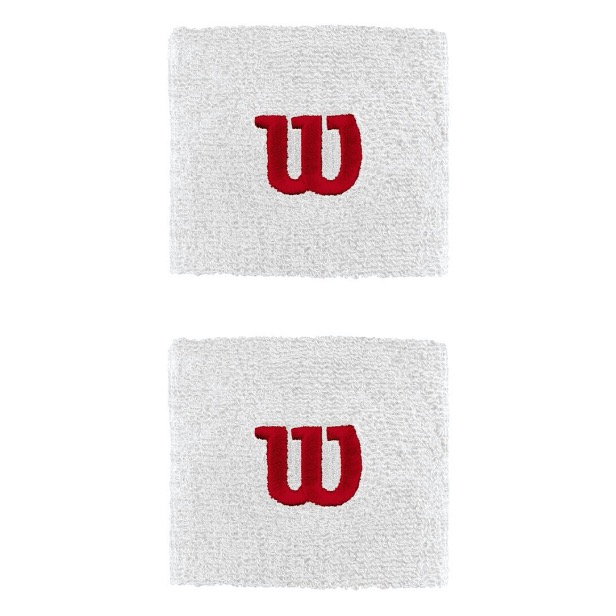 Wilson Wristband std hvit