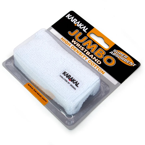 Karakal Jumbo Wristband hvit