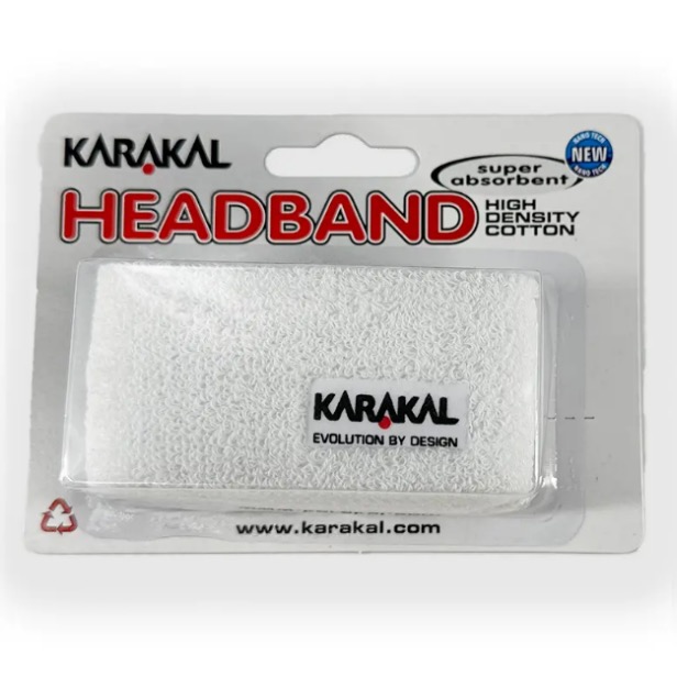 Karakal Headband hvit