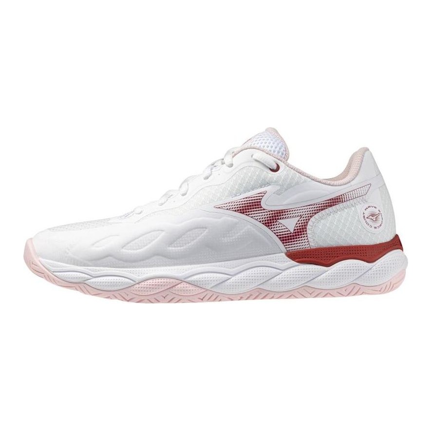 Mizuno Wave Enforce Court AC W hvit/rosa