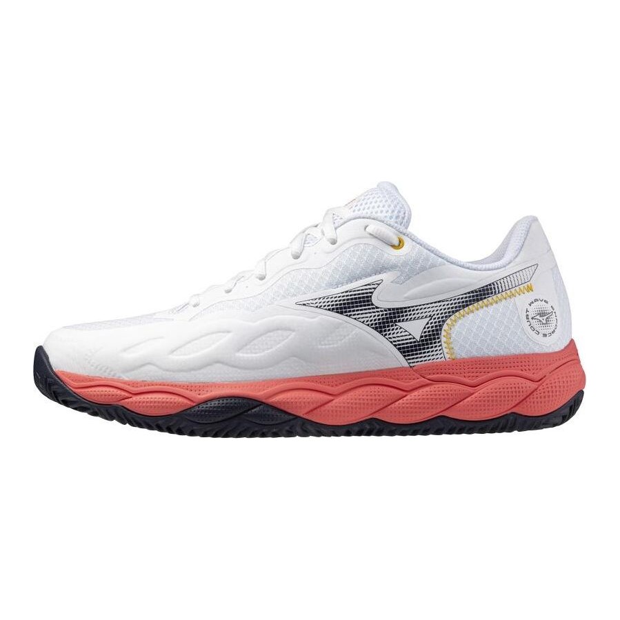 Mizuno Wave Enforce Court CC hvit/rød
