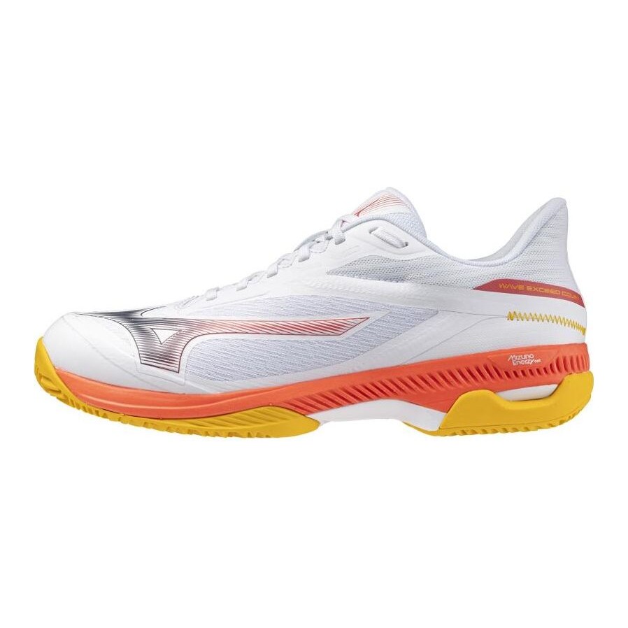 Mizuno Wave Exceed Court CC hvit/korall