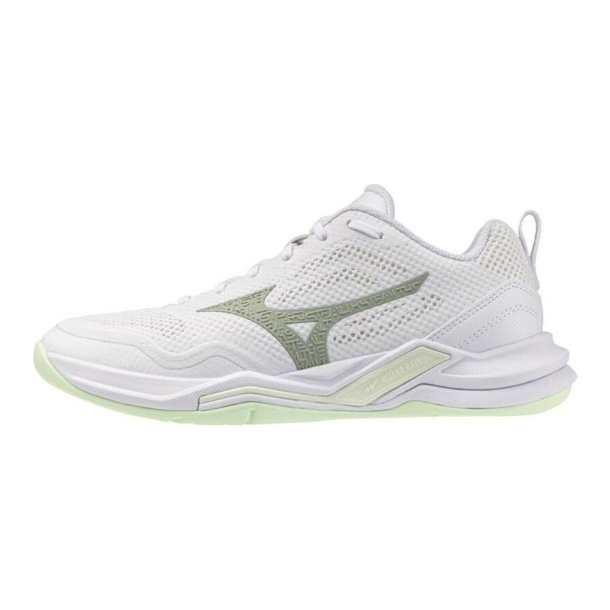 Mizuno Wave Stealth Pro W hvit/grønn