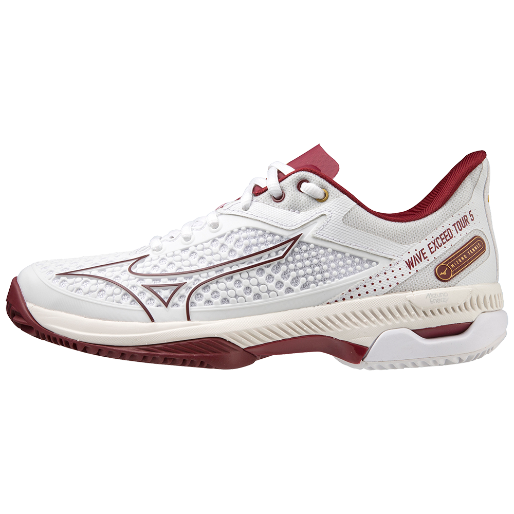 Mizuno Wave Exceed Tour 5 CC W hvit/burgunder