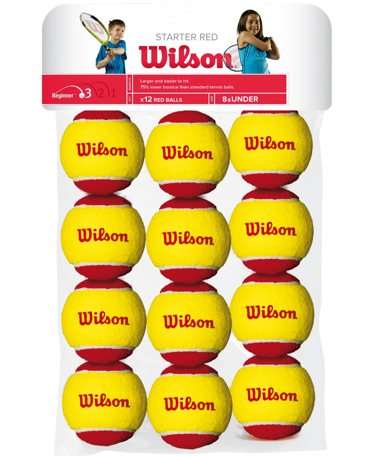 Wilson Starter Red 12-Pack