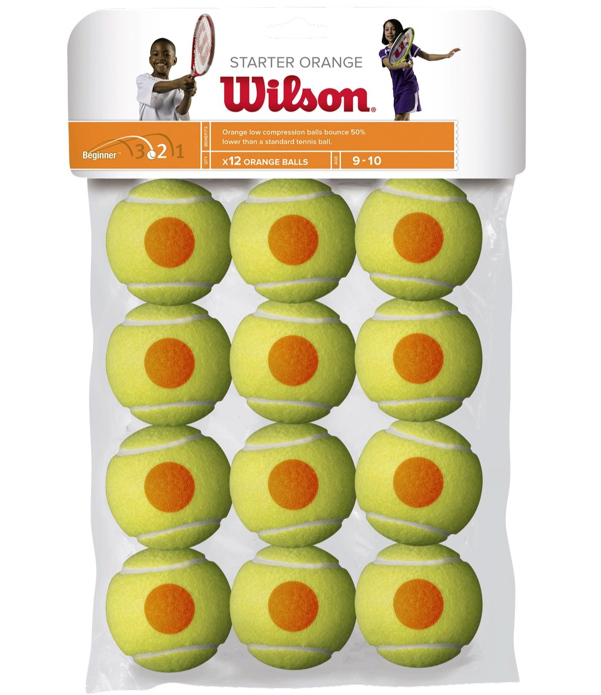 Wilson Starter Orange 12-Pack