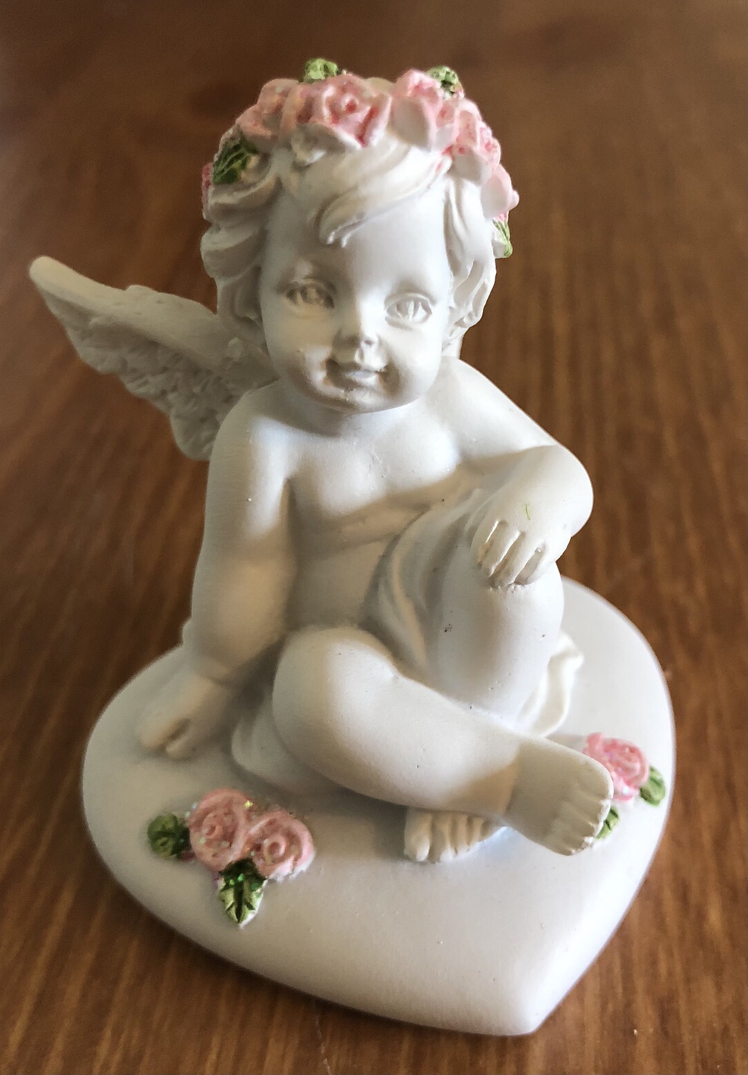 Cherub ornament.