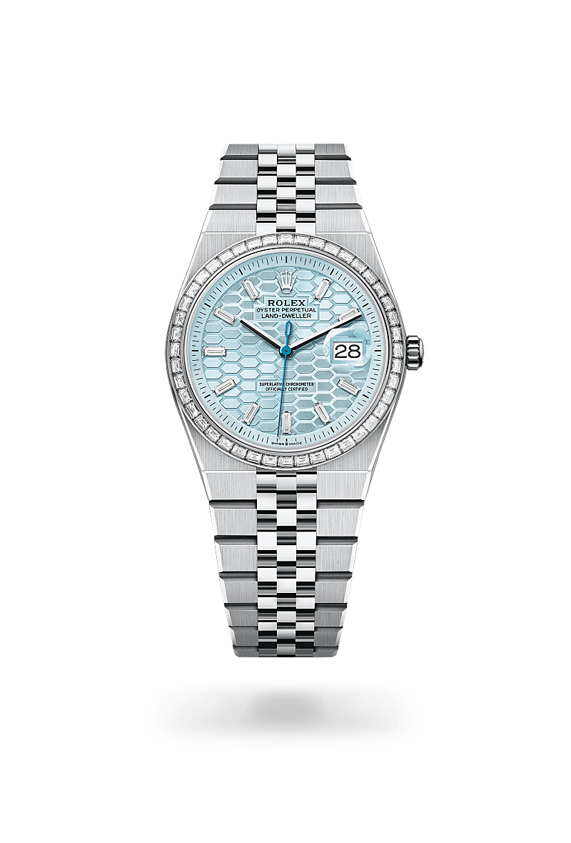 Rolex Land-Dweller 36 in Platina, m127286tbr-0001