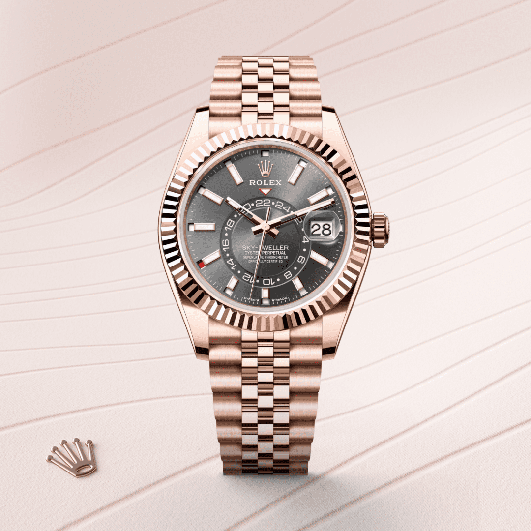 Rolex Sky-Dweller in 18 kt Everose-goud, m336935-0008