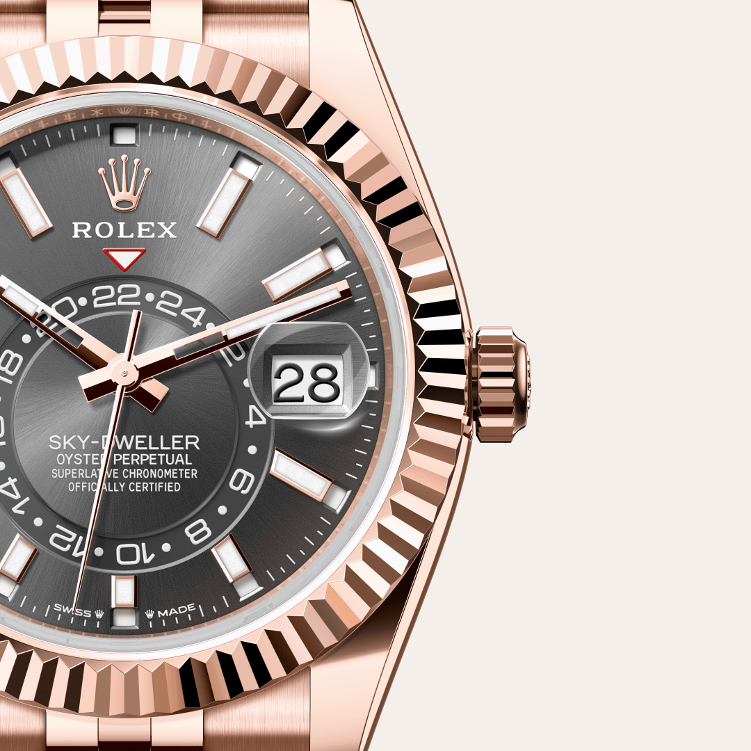 Rolex Sky-Dweller in 18 kt Everose-goud, m336935-0008