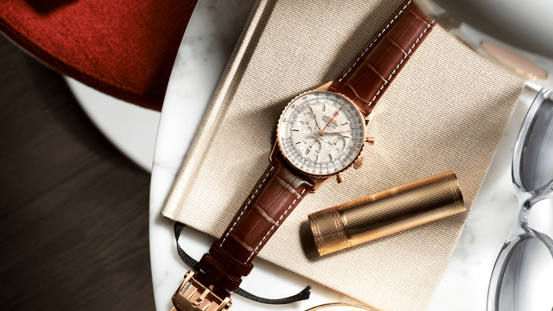 Hoe werkt de Breitling Navitimer?