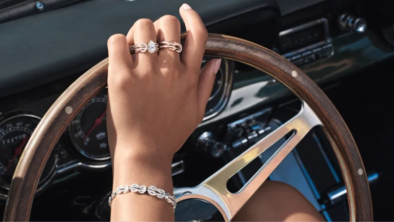 Chance Infinie armband in 18k geelgoud, roségoud en witgoud