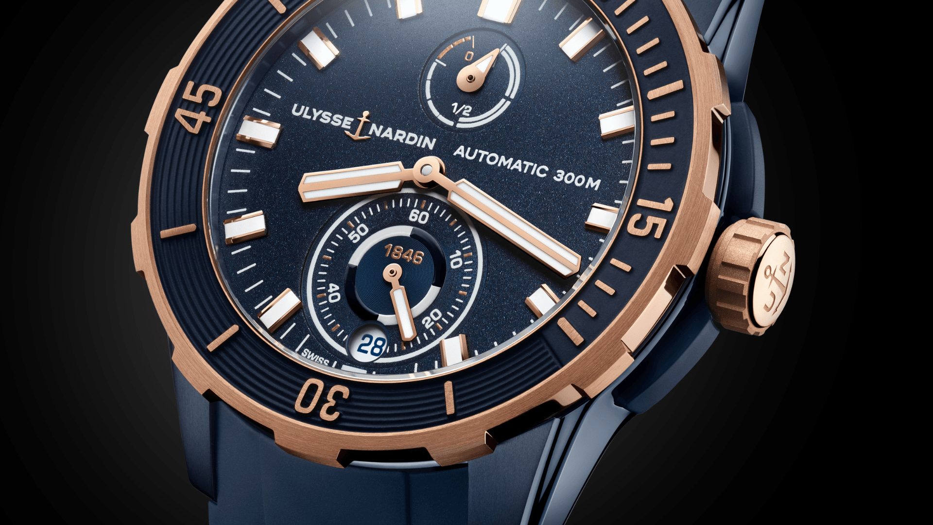 Ontdek de Ulysse Nardin Diver bij Schaap en Citroen Juweliers