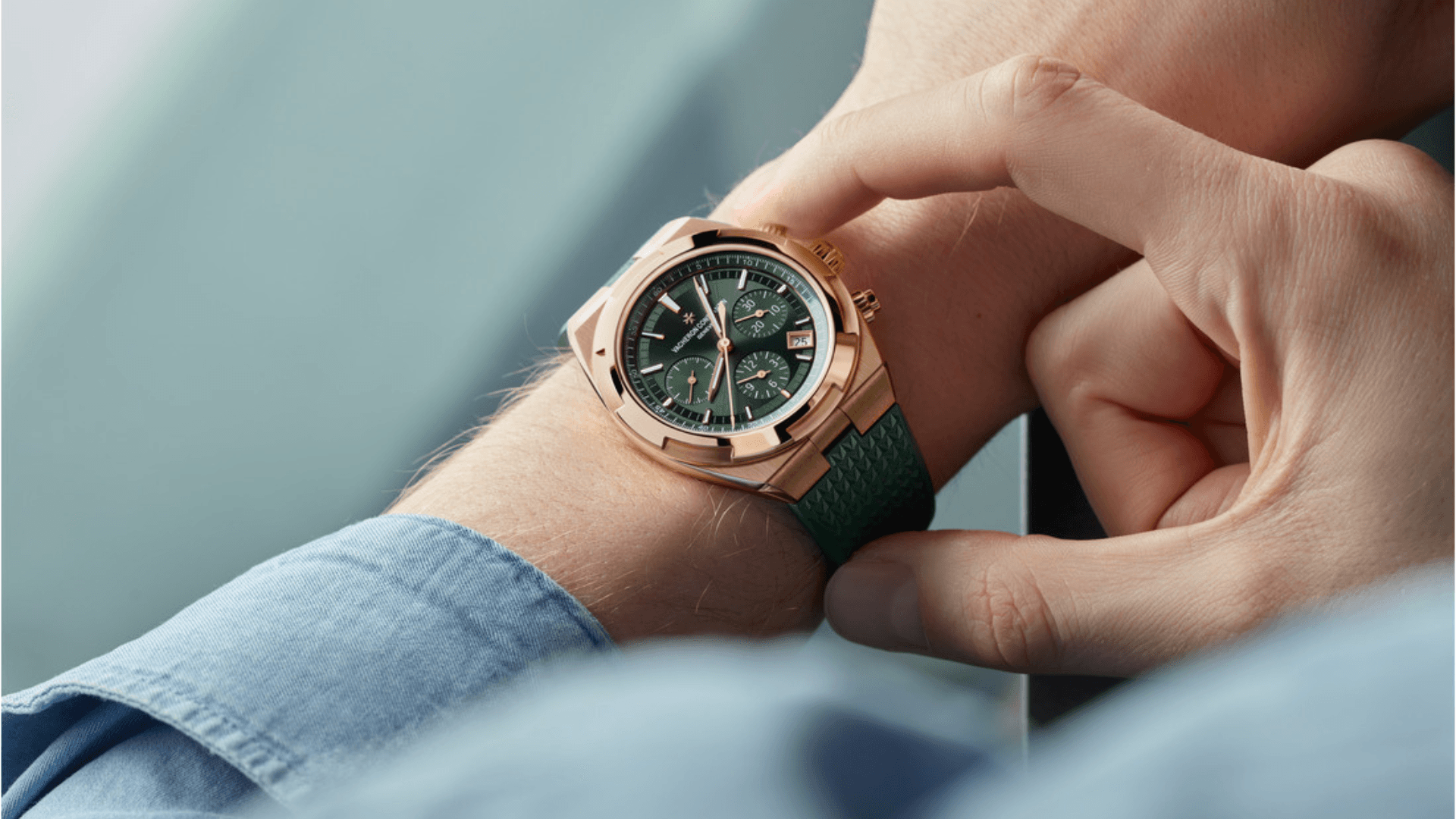 Vacheron Constantin Overseas Green dial