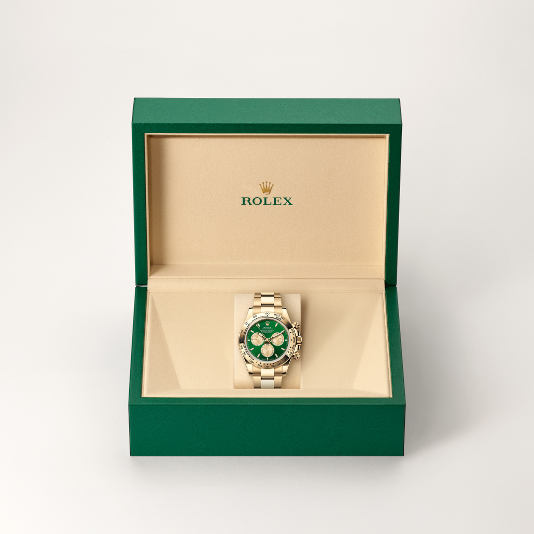 Rolex Cosmograph Daytona in 18 kt geelgoud, m126508-0008