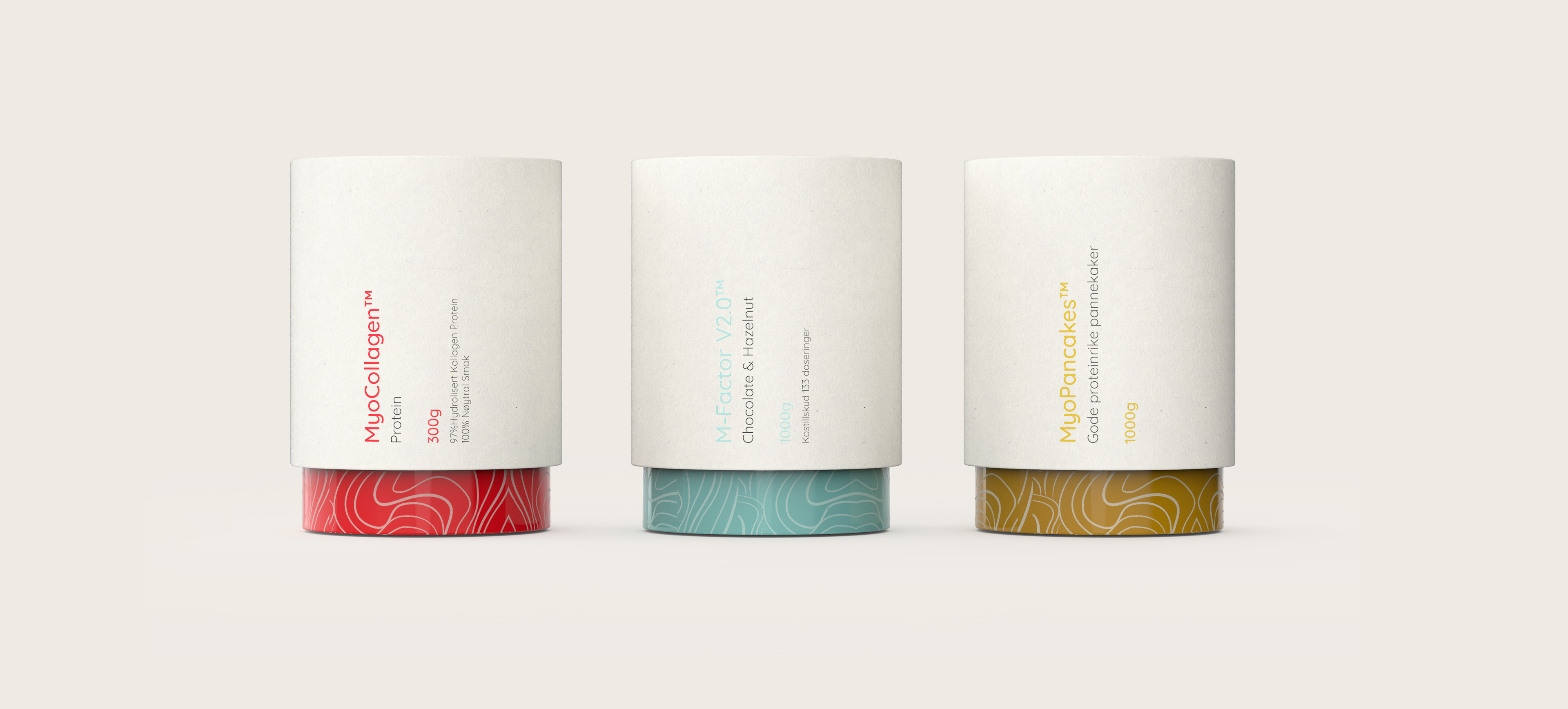 Three My revolution products