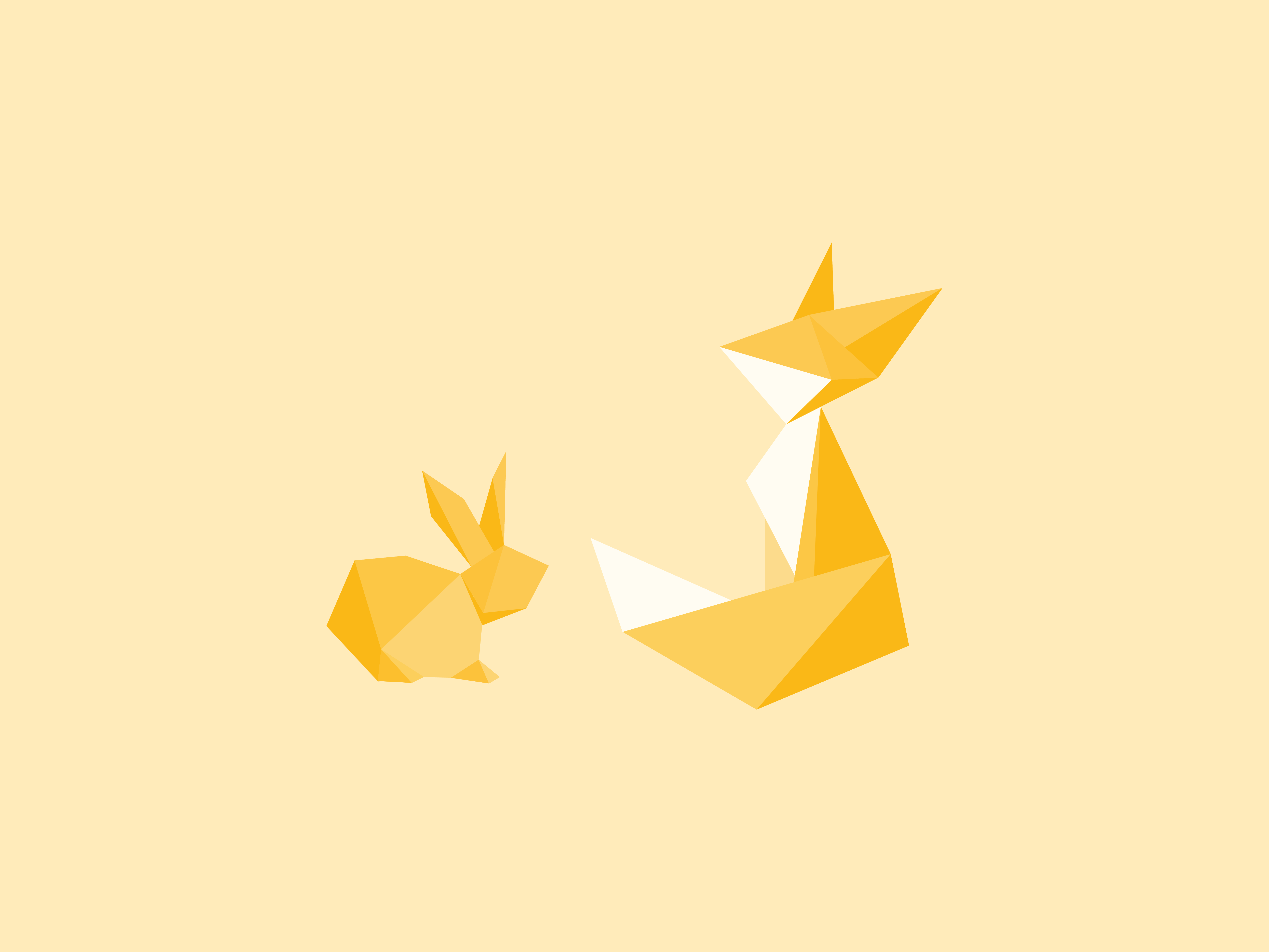 Animal Illustration for Origami