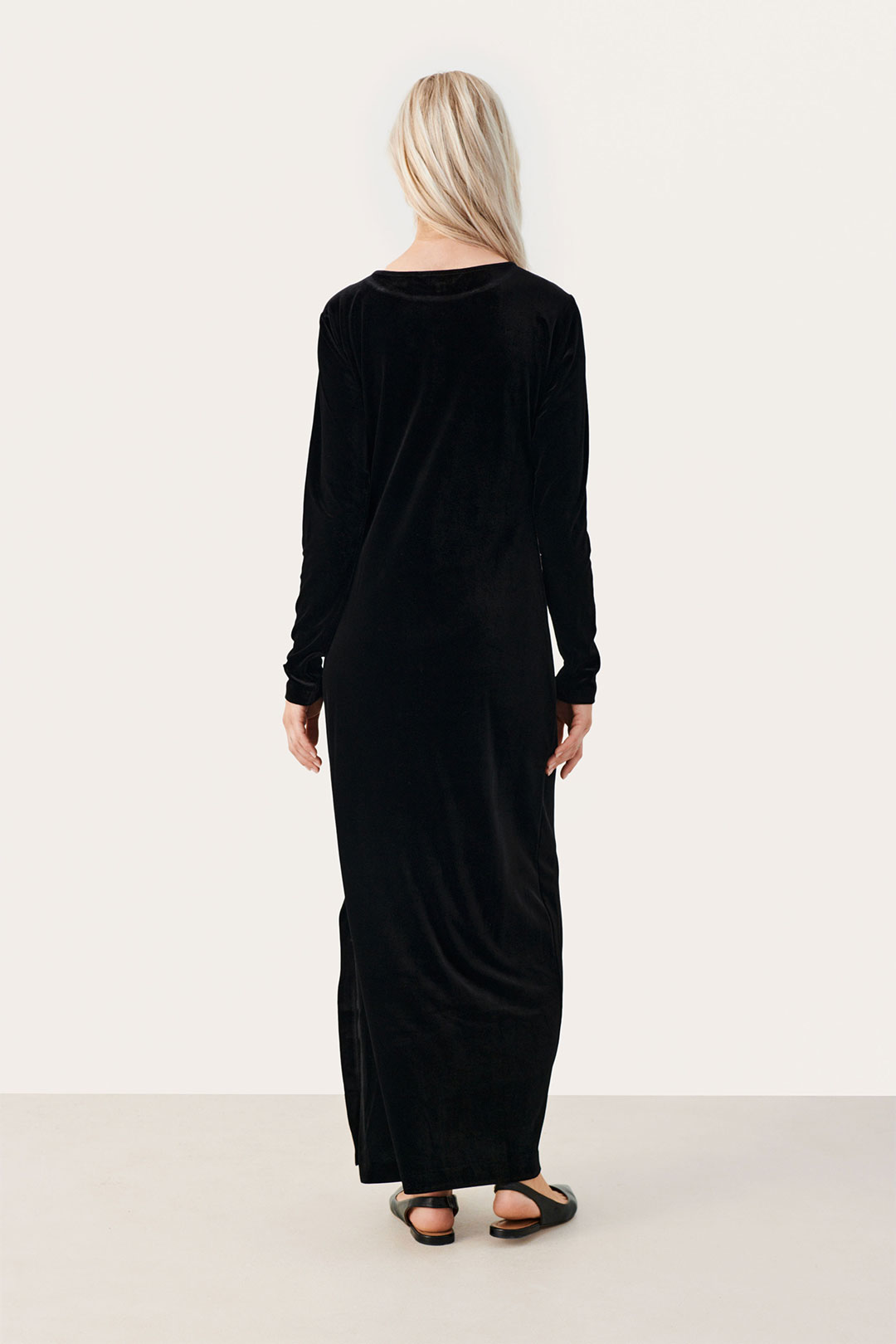 Skulpterende, takkete kjole – Nivå 3 for 250KR - Shapewear