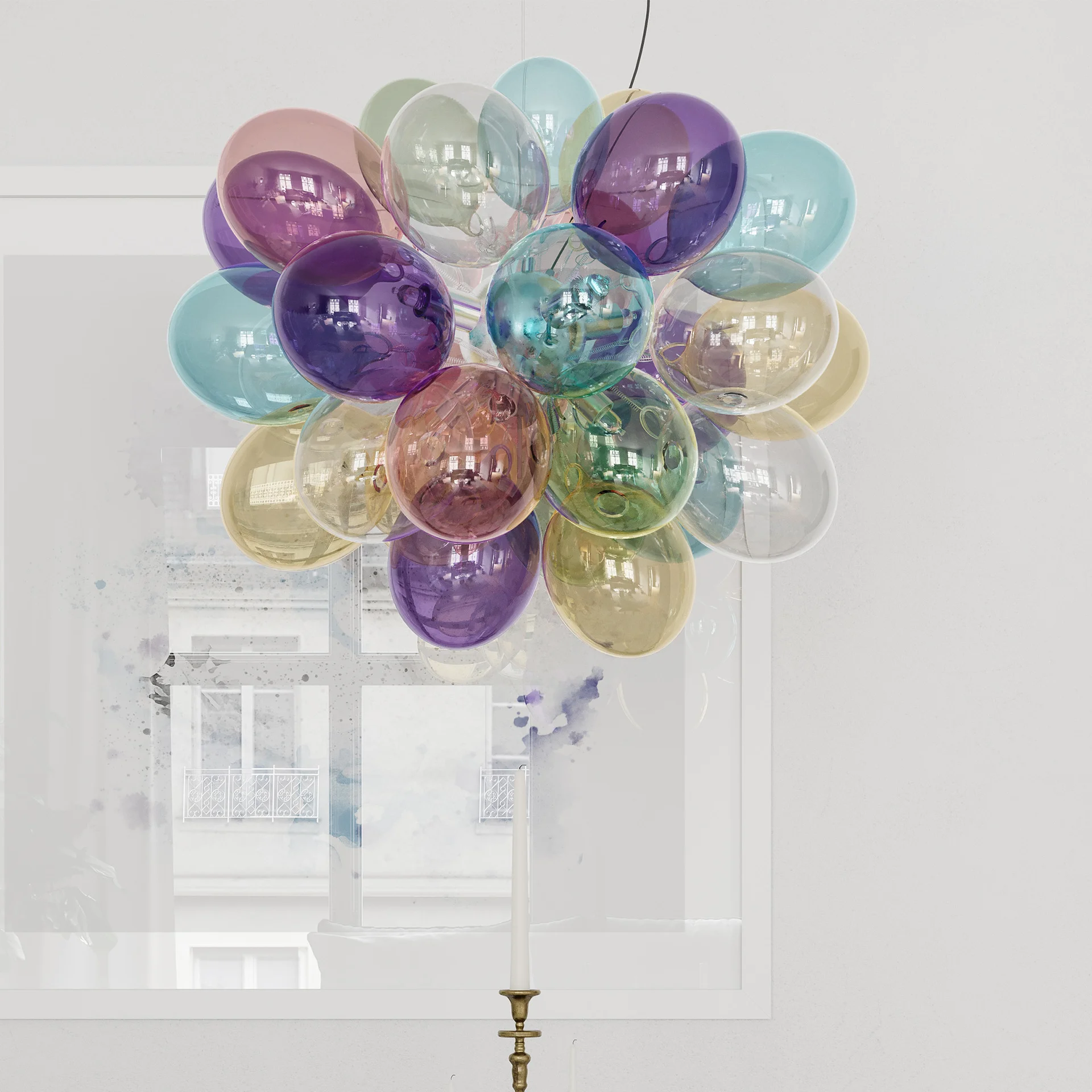 Taklampa 50cm - Multi