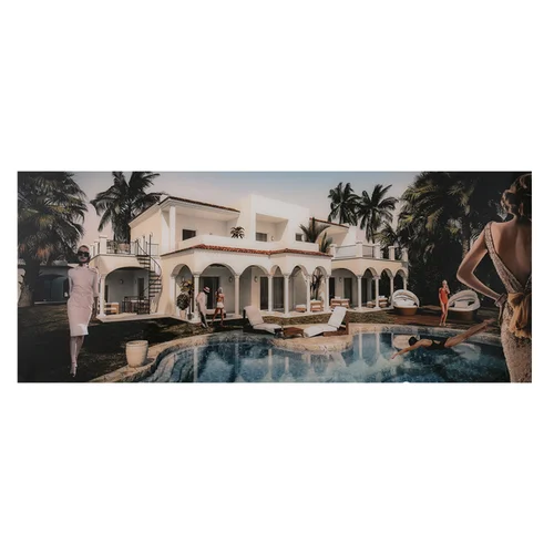 Harley bilde 180x75cm Afternoon in Palm Beach