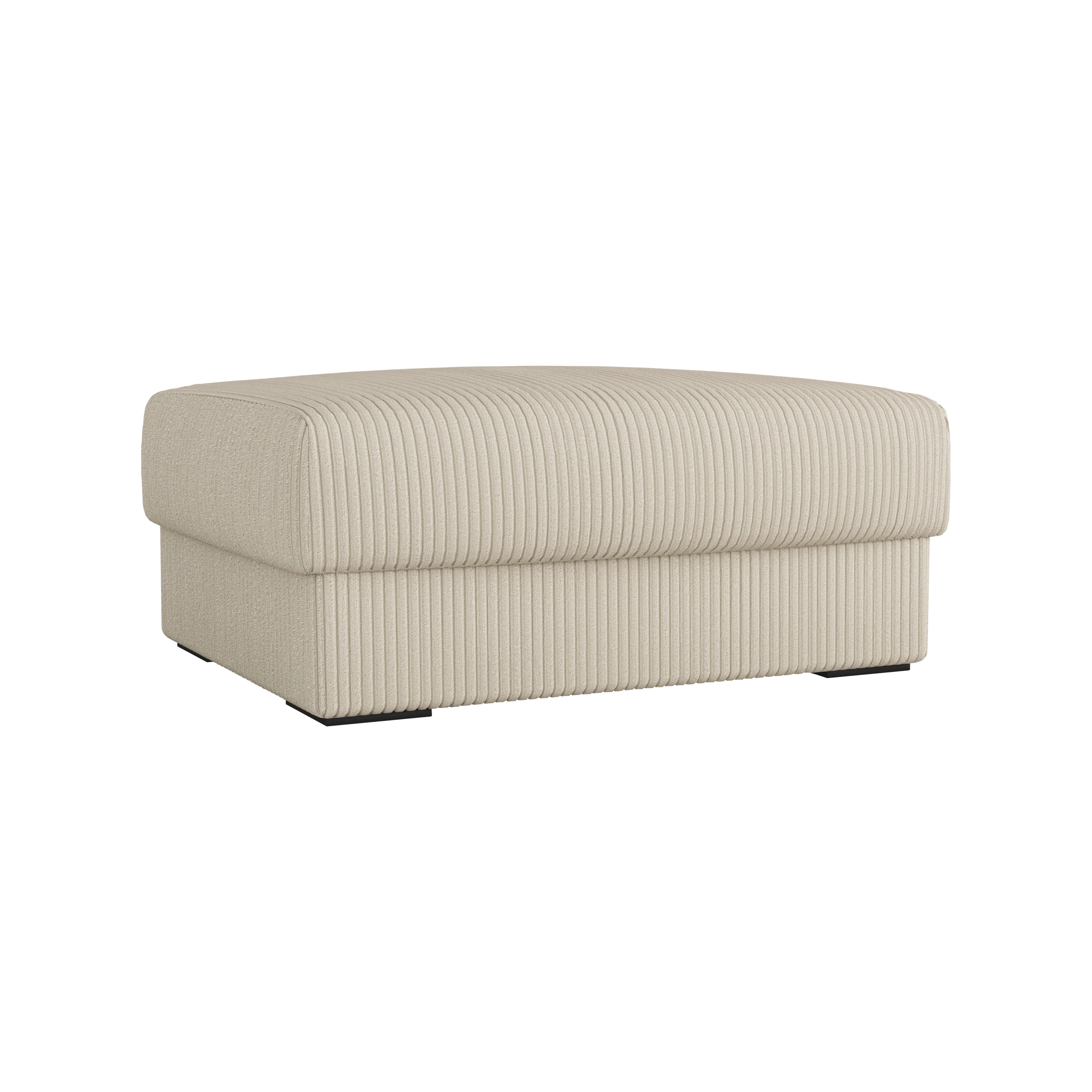 Björnen Pre-made Fotpall - Kräm 22