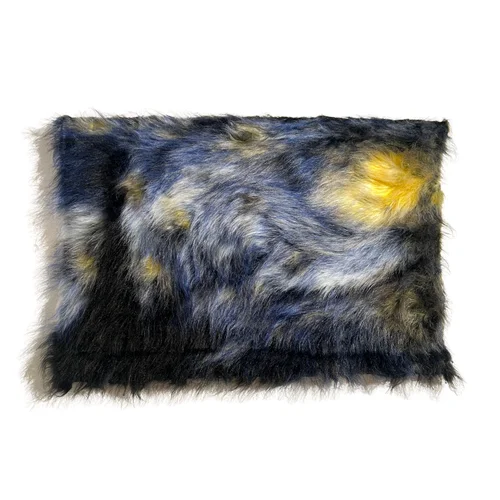 Fluffy Starry Night Bilde 80x54cm