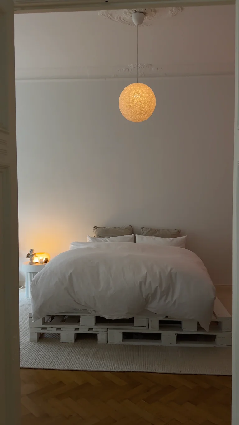 Bedroom makeover med Megafluff. 