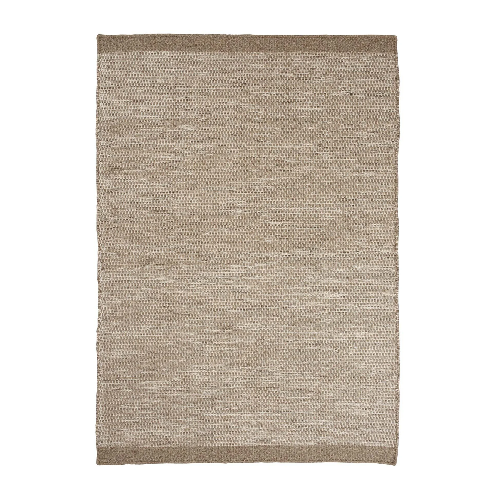 Wollteppich - Asko 170x240cm - Braunbeige