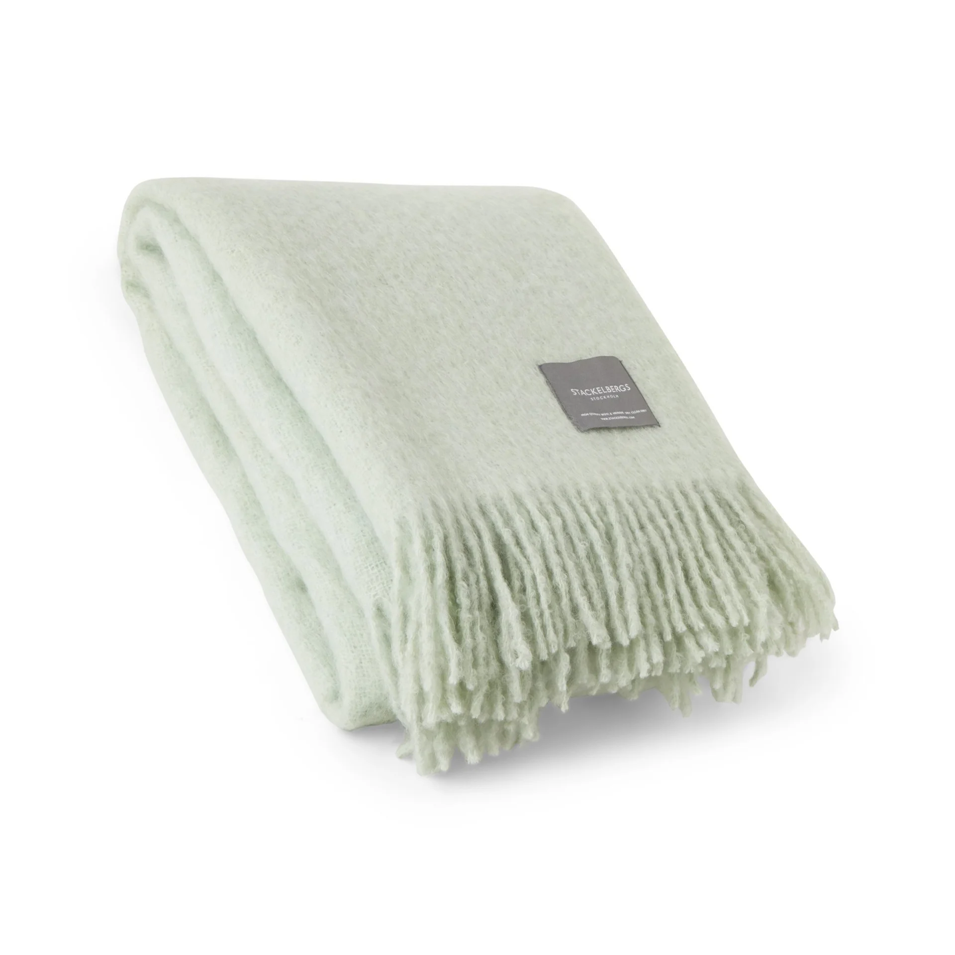 Mohairpläd 150x140cm - Mint