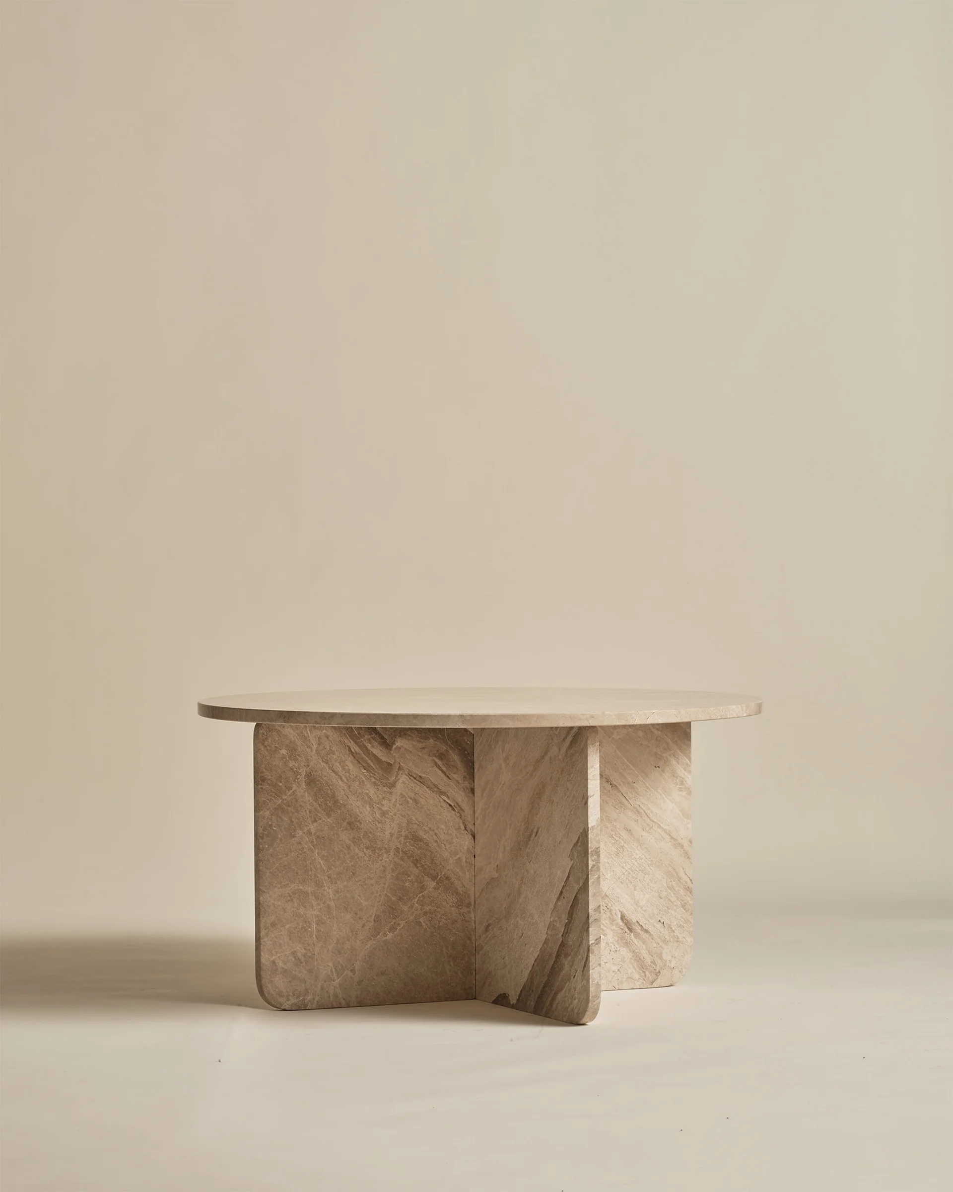 Couchtisch - Silber Diana massiv