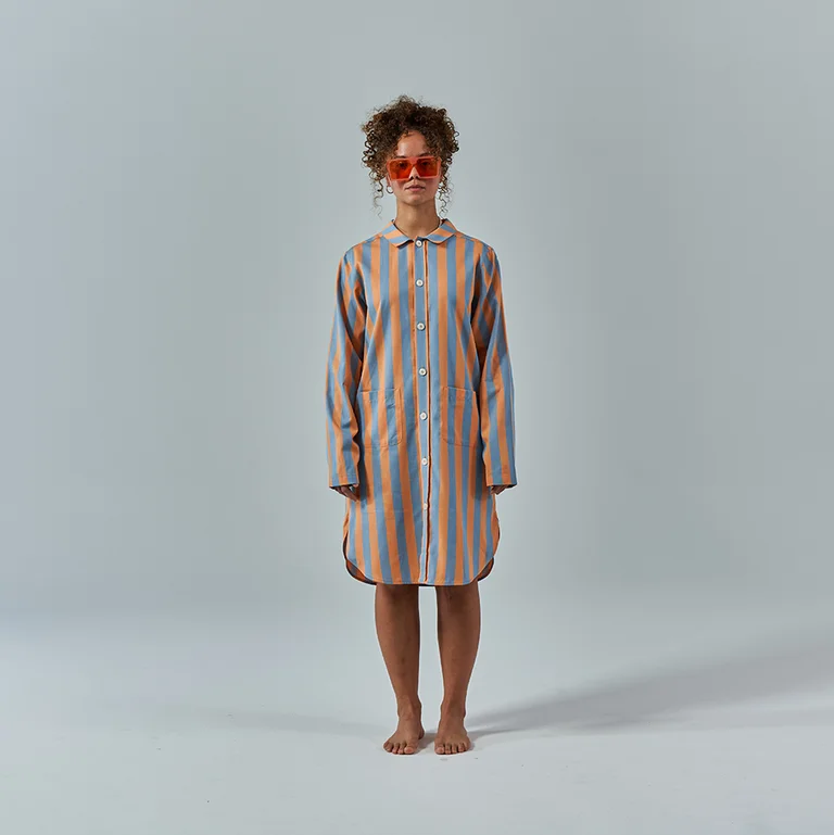 Uno Nightshirt - Orange & Blue