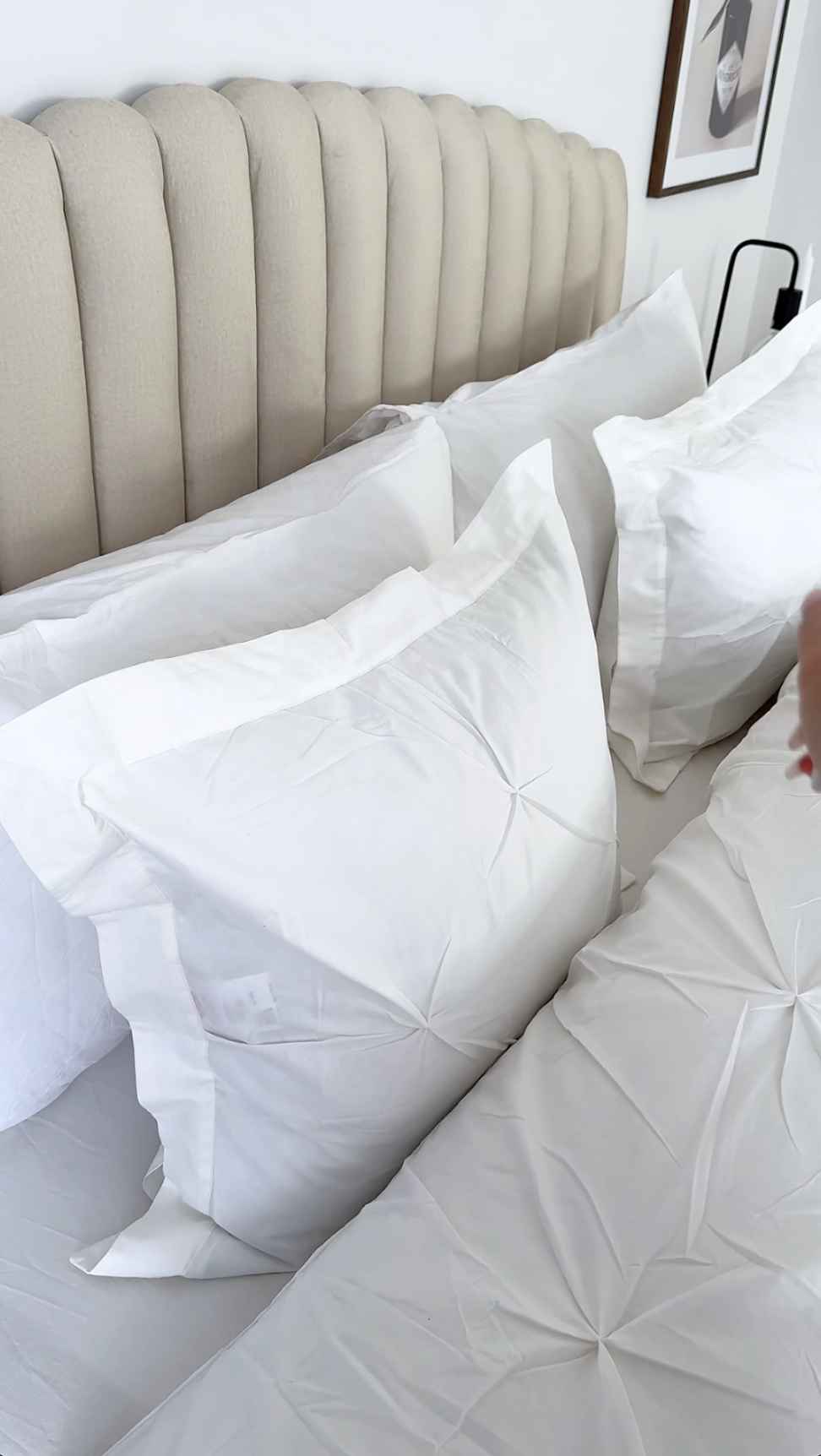 Fluffy pillows for bed clearance