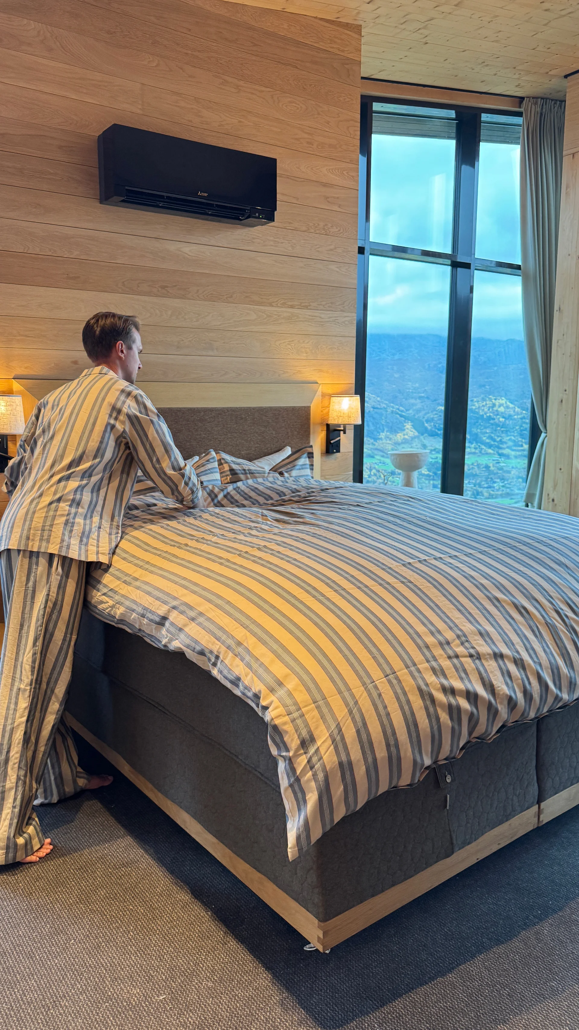 When your pyjamas match your bed