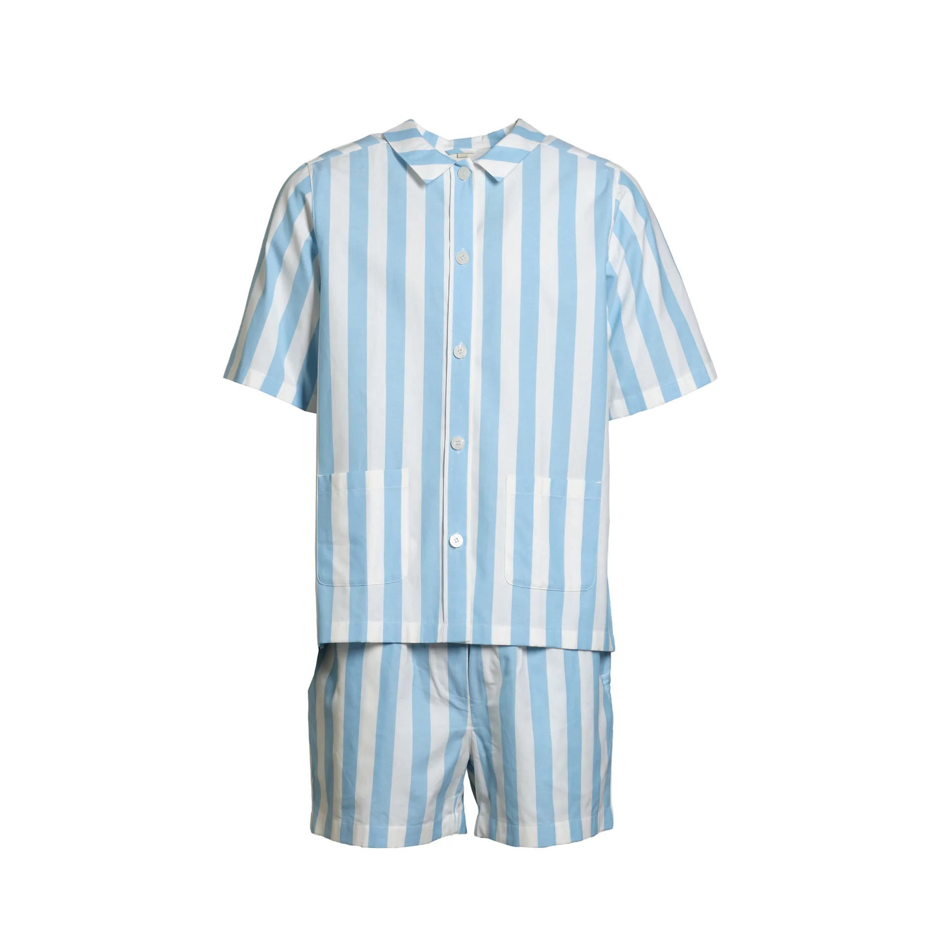 Uno Short - Blue & White