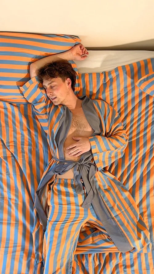 When the bed and the PJs go all in