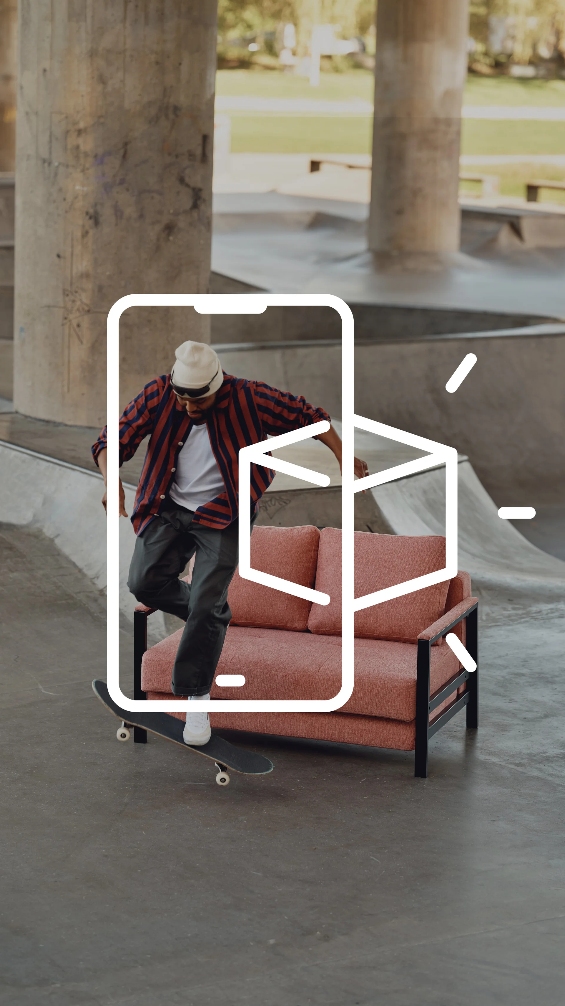 So nutzt du unser AR-Tool.